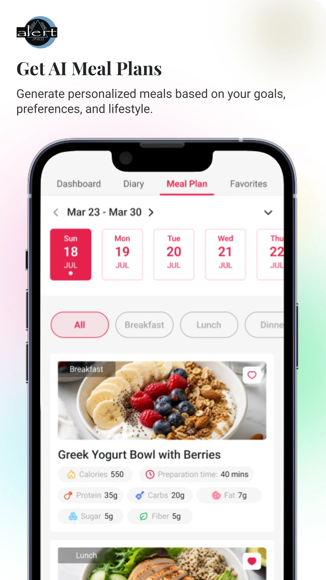 Alert Fitness For All screenshot